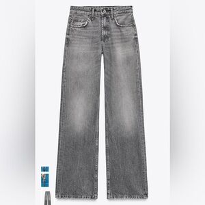 Zara Charcoal Flare Jeans